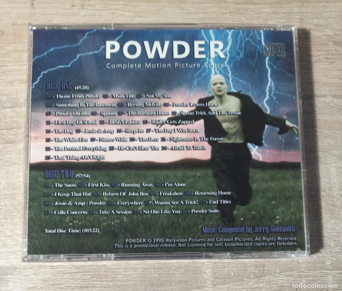 CDs de m&uacute;sica: Powder 2CD - Jerry Goldsmith - OST - Foto 3