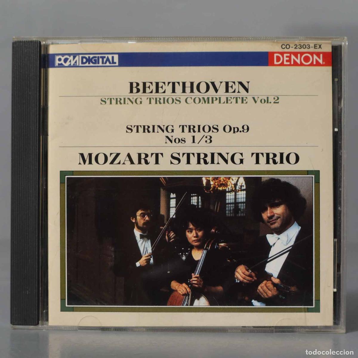 CDs de m&uacute;sica: CD. Beethoven, Mozart String Trio &ndash; String Trios Op. 9 Nos. 1/3 - Foto 1