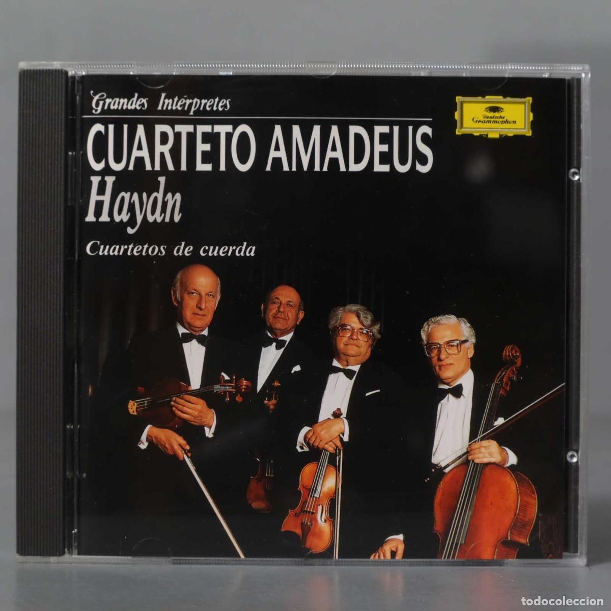 CDs de m&uacute;sica: CD. Joseph Haydn, Cuarteto Amadeus &ndash; Cuartetos de Cuerda - Foto 1
