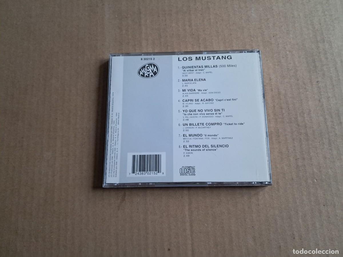 CDs de m&uacute;sica: LOS MUSTANG - GRANDES EXITOS CD 1994 - Foto 3