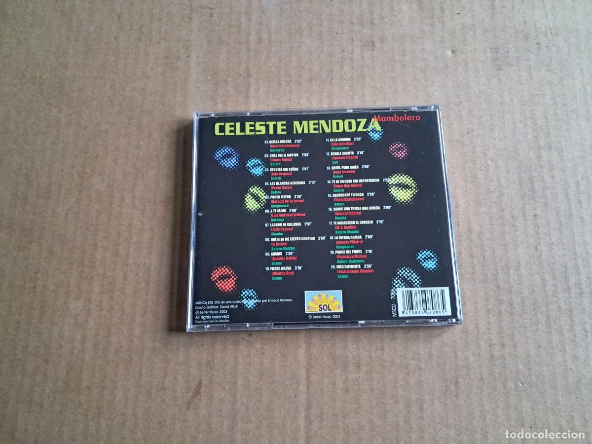 CDs de m&uacute;sica: CELESTE MENDOZA - MAMBOLERO CD 2003 - Foto 4