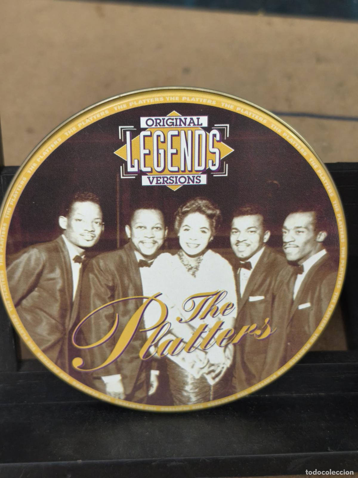 CDs de m&uacute;sica: CD - ORIGINAL LEGENDS VERSIONS - THE PLATTERS (PTM2) - Foto 1