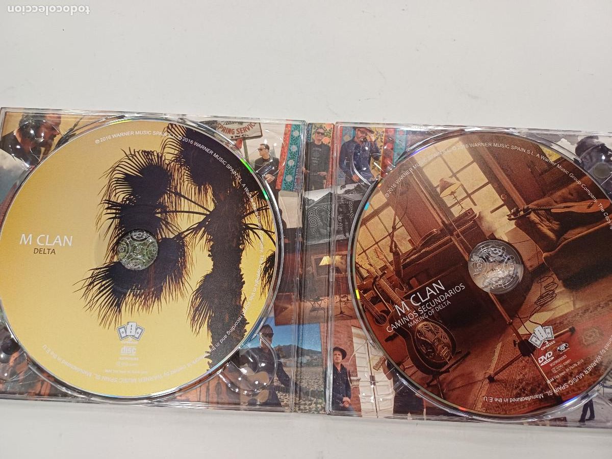 CDs de m&uacute;sica: M CLAN/DELTA/CD + DVD DIGIPACK. - Foto 3