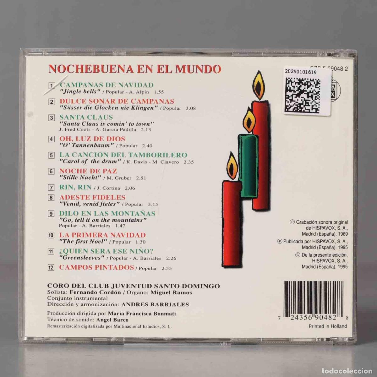 CDs de m&uacute;sica: CD. NOCHEBUENA EN EL MUNDO - Foto 2