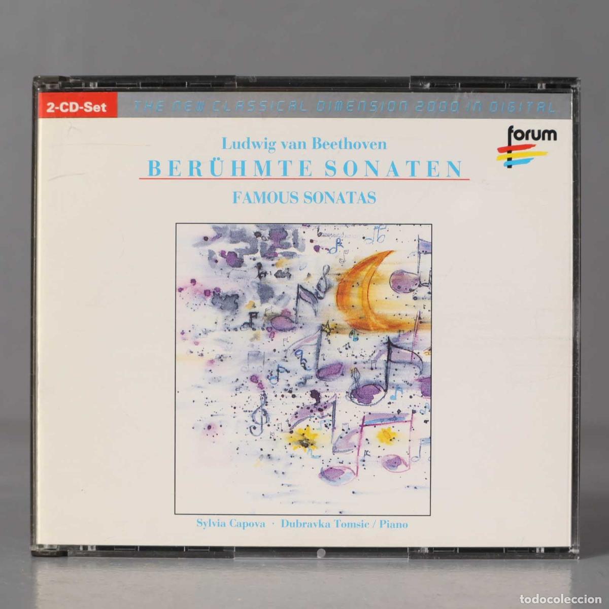 CDs de m&uacute;sica: CD. Ludwig van Beethoven &ndash; Famous Sonatas - Foto 1