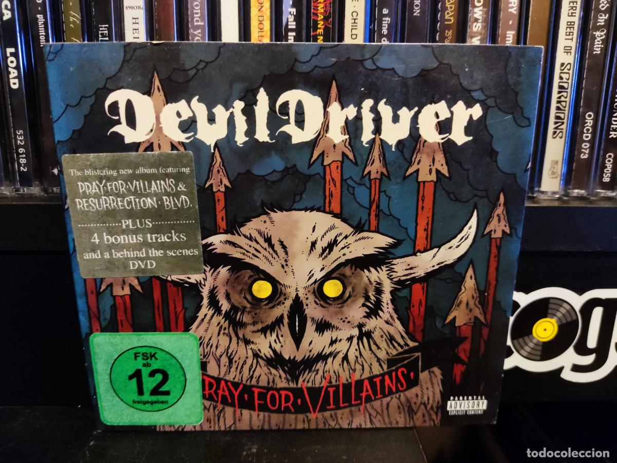 CDs de m&uacute;sica: DEVILDRIVER - PRAY FOR VILLAINS - CD+DVD - Foto 1