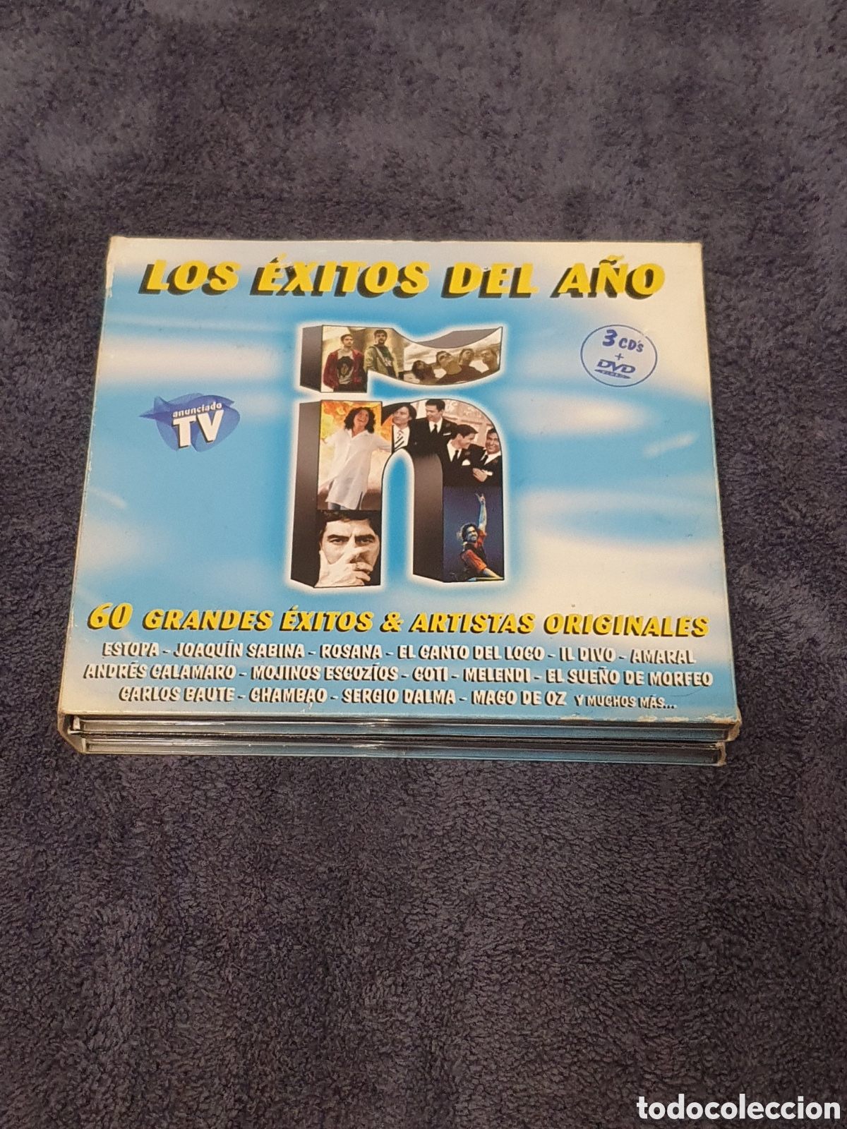 CDs de m&uacute;sica: CD-24. &Ntilde; - Los &Eacute;xitos Del A&ntilde;o 2005, 3 Cds + 1 Dvd, De 2&ordf; Mano. - Foto 1