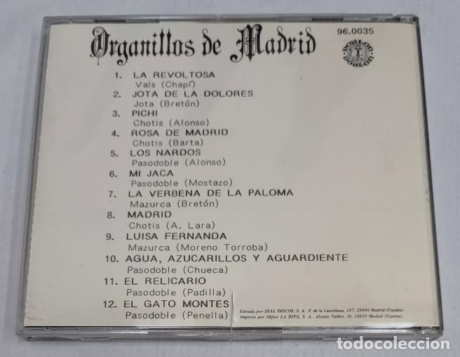 CDs de m&uacute;sica: ORGANILLOS DE MADRID, DOBLON 1990, DISCO CD, COMPACT DISC - Foto 2