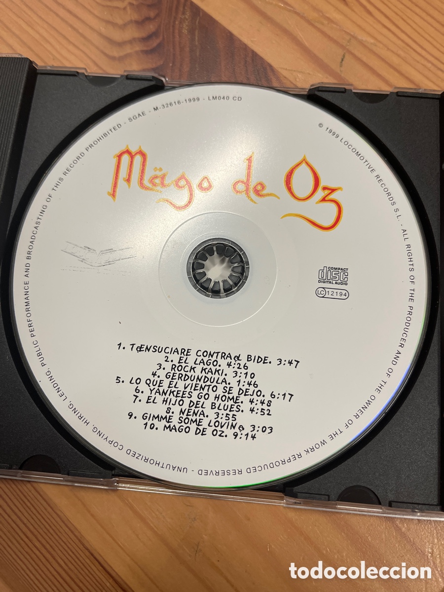 CDs de m&uacute;sica: Mago de Oz. 1999. CD - Foto 3