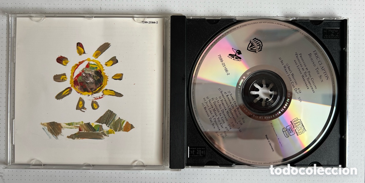 CDs de m&uacute;sica: Eric Clapton lote &ldquo;Behind the sun&rdquo; &ldquo;August&rdquo; - Foto 3