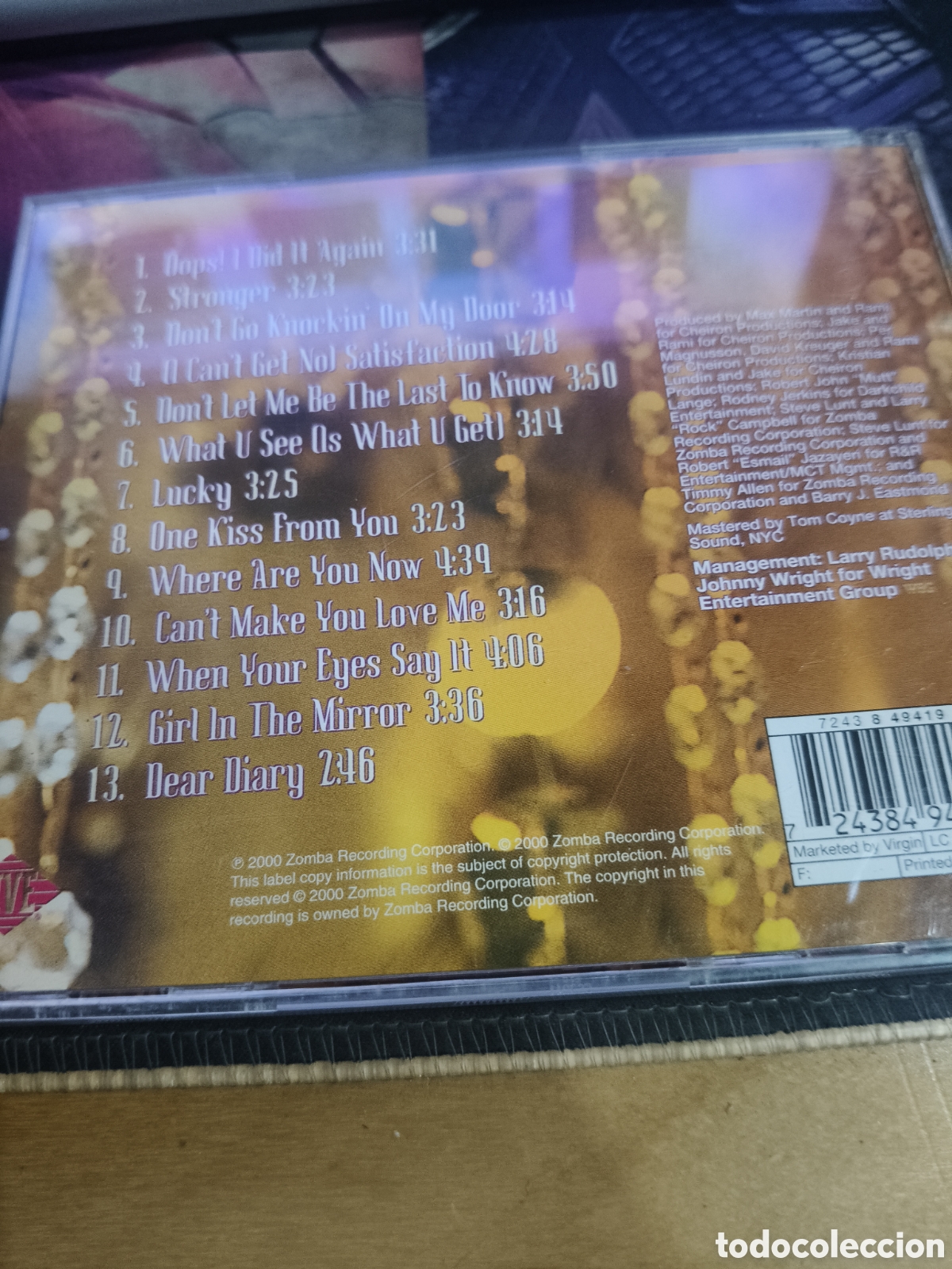 CDs de m&uacute;sica: Britney Spears oops i did It again -11 - Foto 2
