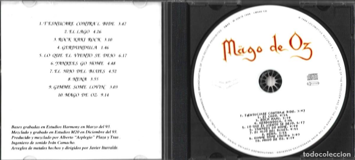 CDs de m&uacute;sica: CD M&Auml;GO DE OZ EDICI&Oacute;N 1999 - Foto 4