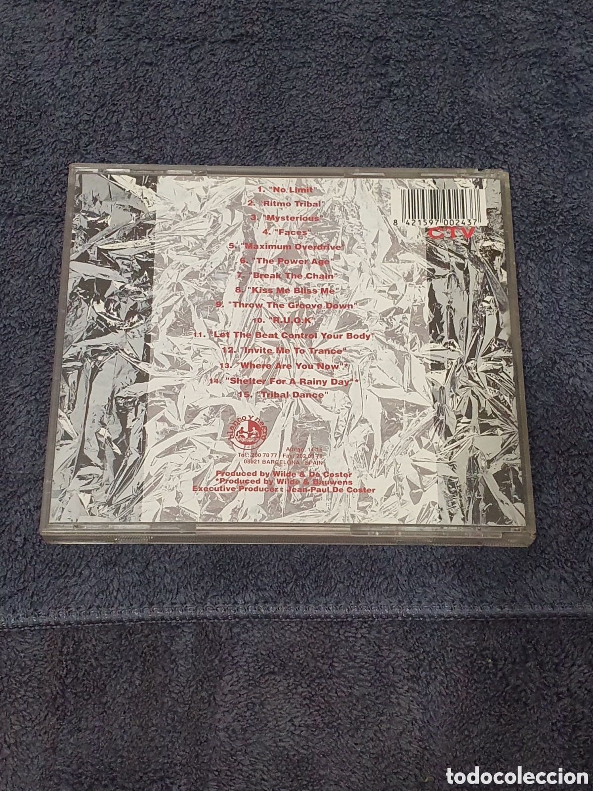 CDs de m&uacute;sica: CD-24. Unlimlted - No Limits!, De 2&ordf; Mano. - Foto 2