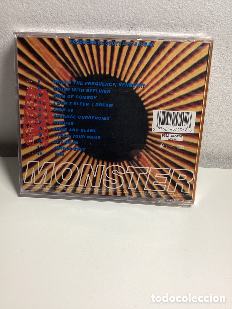 CDs de m&uacute;sica: R.E.M. - Monster - Cd 1994 - PRECINTADO - Foto 2