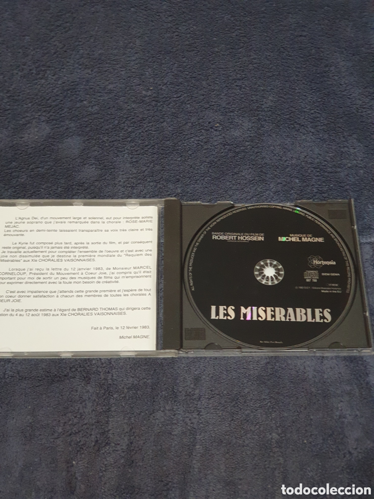 CDs de m&uacute;sica: CD-25. Les Miserables, De 2&ordf; Mano. - Foto 3