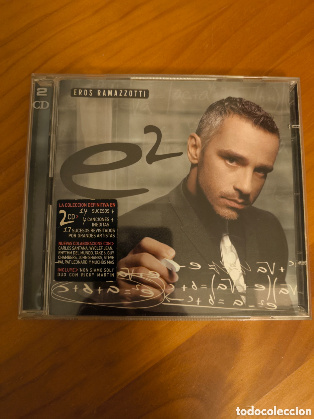 CDs de m&uacute;sica: Doble CD Eros Ramazzotti. e2 - Foto 1