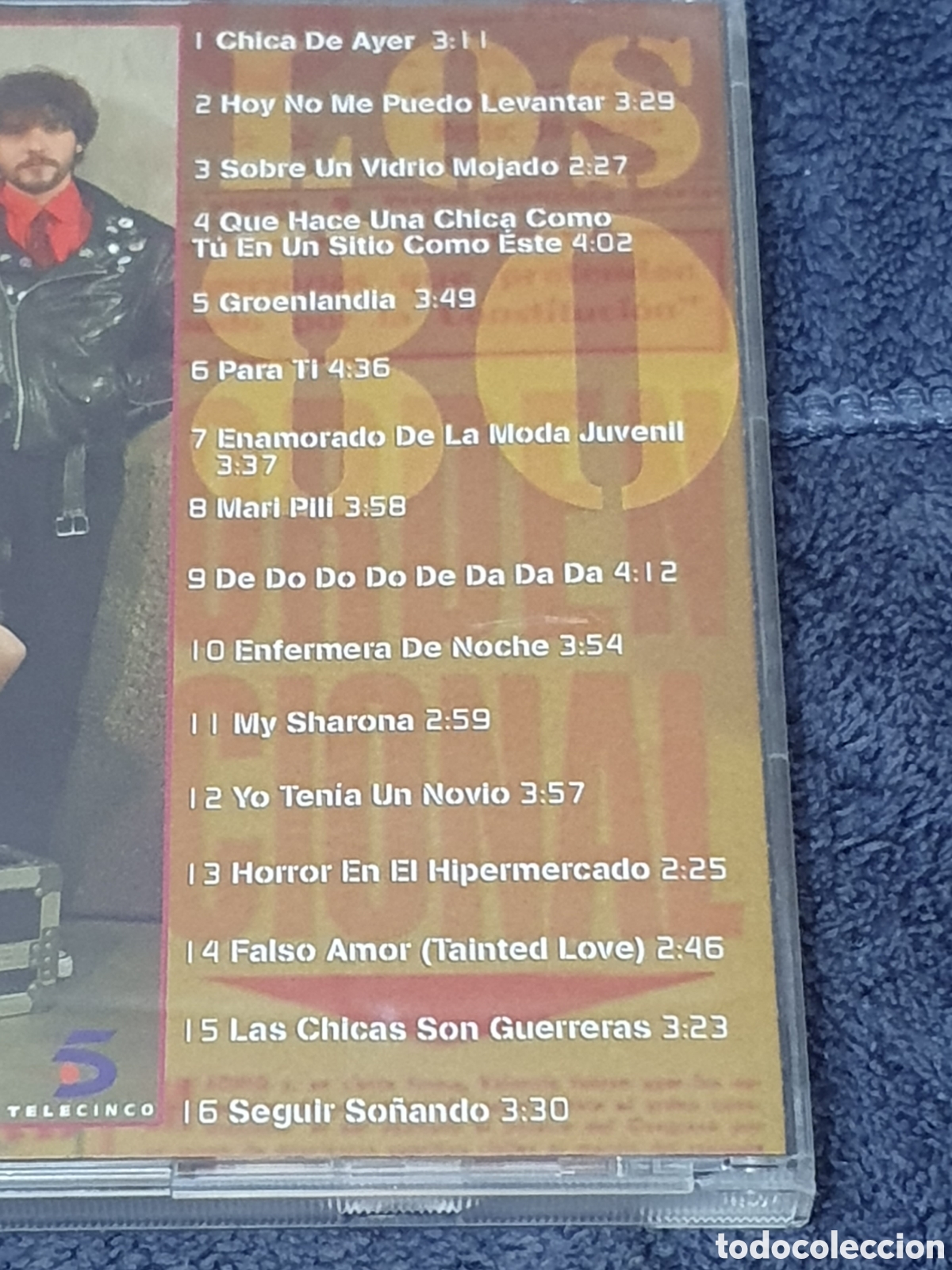 CDs de m&uacute;sica: CD-25. Los 80 Con Los Replicantes, De 2&ordf; Mano. - Foto 3