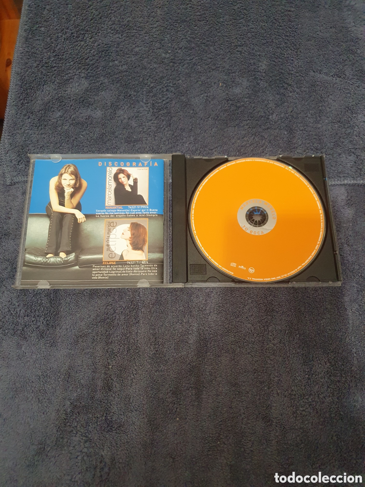CDs de m&uacute;sica: CD-25. Marcela Morelo - T&uacute; Boca, De 2&ordf; Mano. - Foto 3