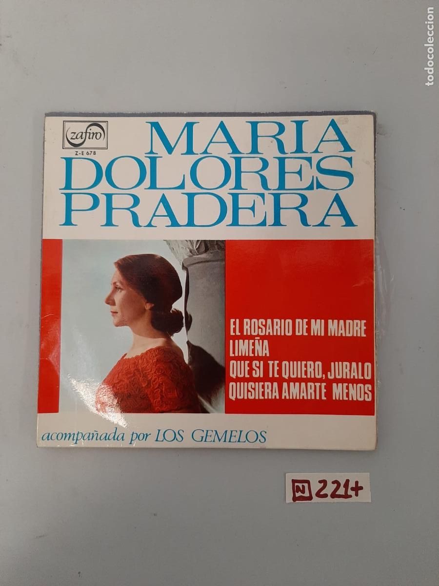 CDs de m&uacute;sica: Disco Cds: Mar&iacute;a Dolores Pradera - Foto 1