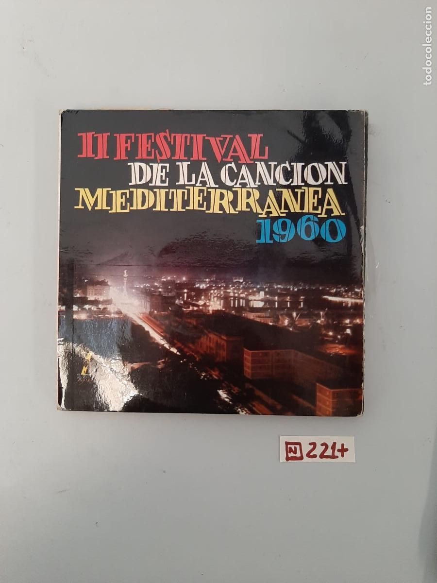 CDs de Musique: Disco Cds: festival de la canci&oacute;n mediterr&aacute;nea