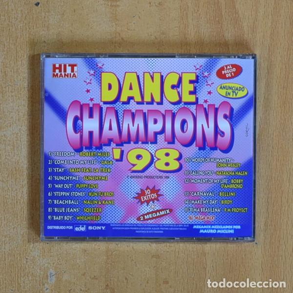 CDs de m&uacute;sica: VARIOS - DANCE CHAMPIONS 98 - CD - Foto 2