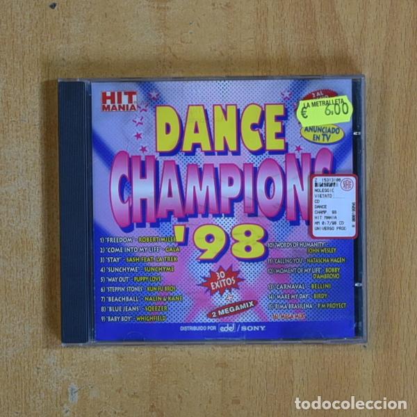 CDs de m&uacute;sica: VARIOS - DANCE CHAMPIONS 98 - CD - Foto 1
