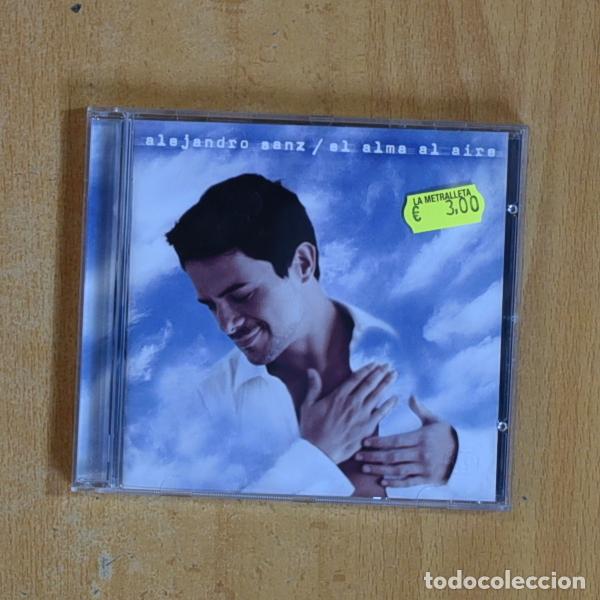 CDs de m&uacute;sica: ALEJANDRO SANZ - EL ALMA AL AIRE - CD - Foto 1