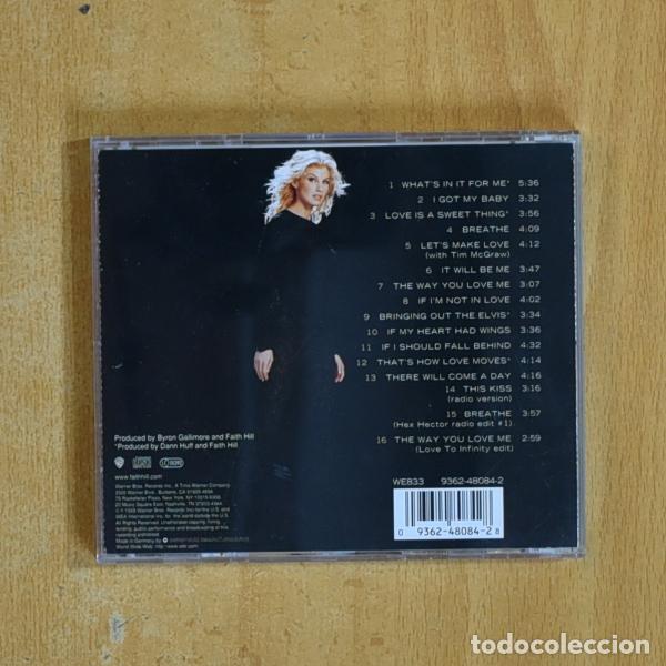 CDs de m&uacute;sica: FAITH HILL - BREATHE - CD - Foto 2