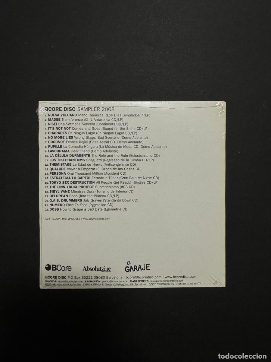 CDs de m&uacute;sica: El Garaje BCORE DISC SAMPLER 2008 CD - Foto 2