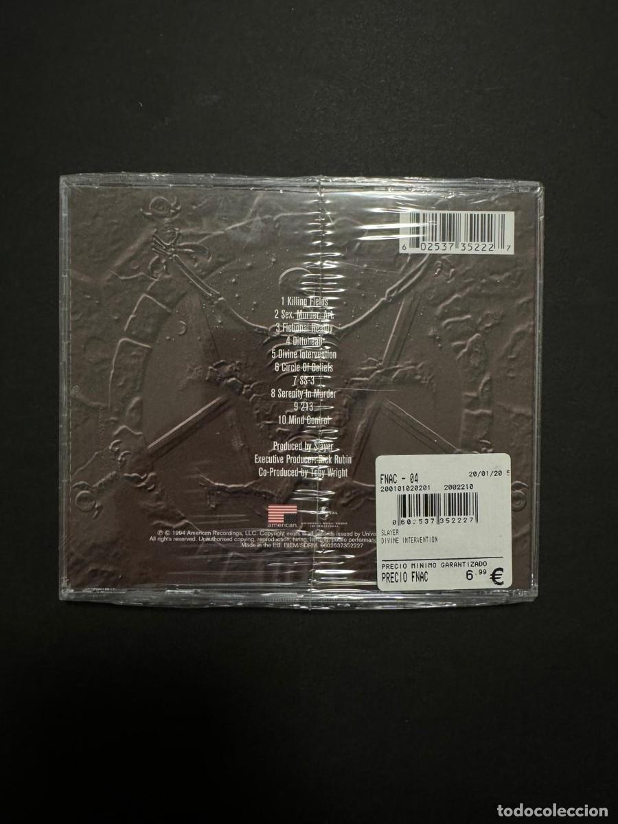 CDs de m&uacute;sica: Slayer Divine Intervention CD - Foto 2