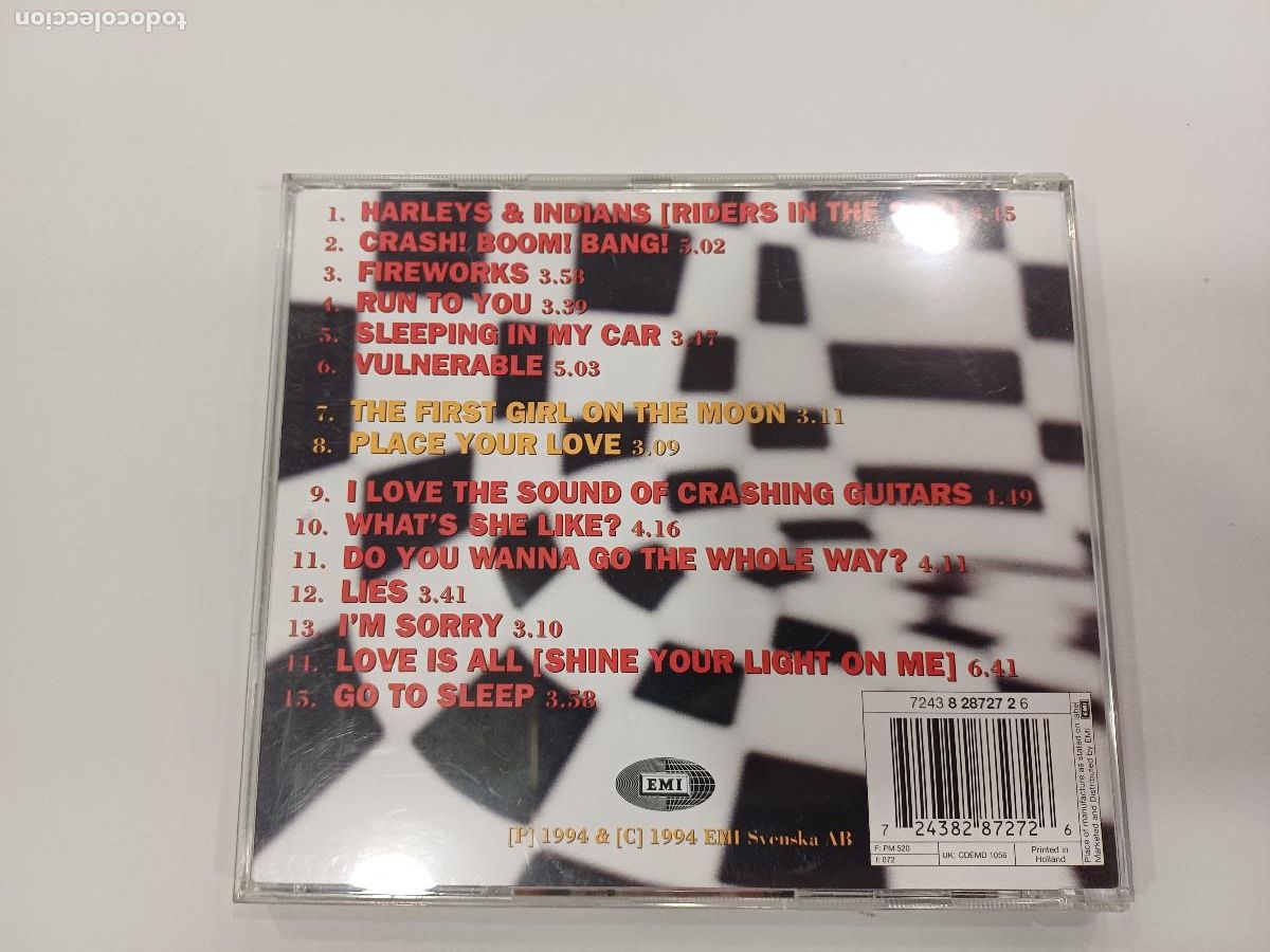 CDs de m&uacute;sica: ROXETTE/CRASH BOOM BANG/CD. - Foto 3