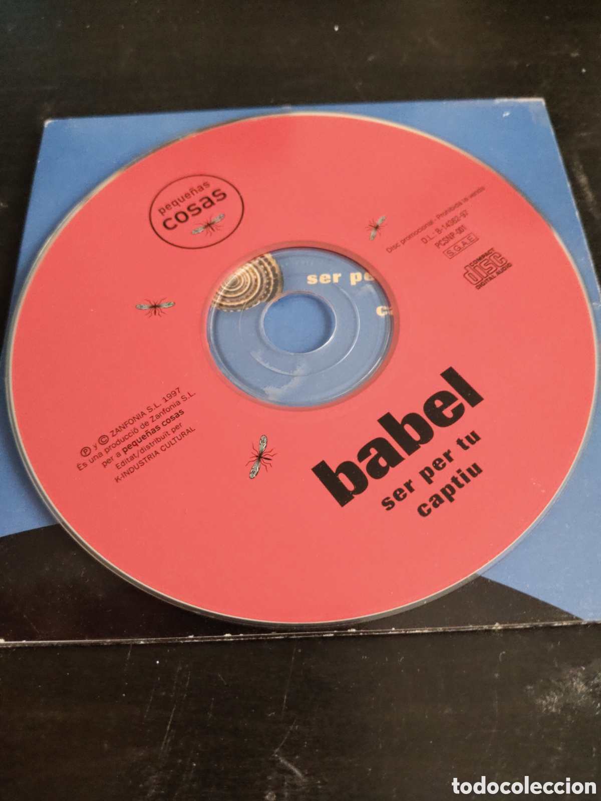 CDs de m&uacute;sica: Babel&nbsp;&ndash;&nbsp;Ser Per Tu CD single promo 1997 Espa&ntilde;a - Foto 3