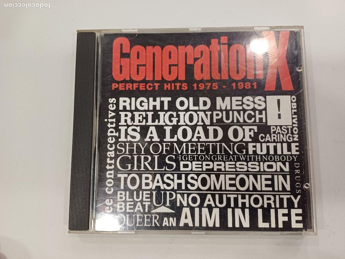 CDs de m&uacute;sica: GENERATION X/PERFECT HITS 1975-1981/CD PUNK. - Foto 1