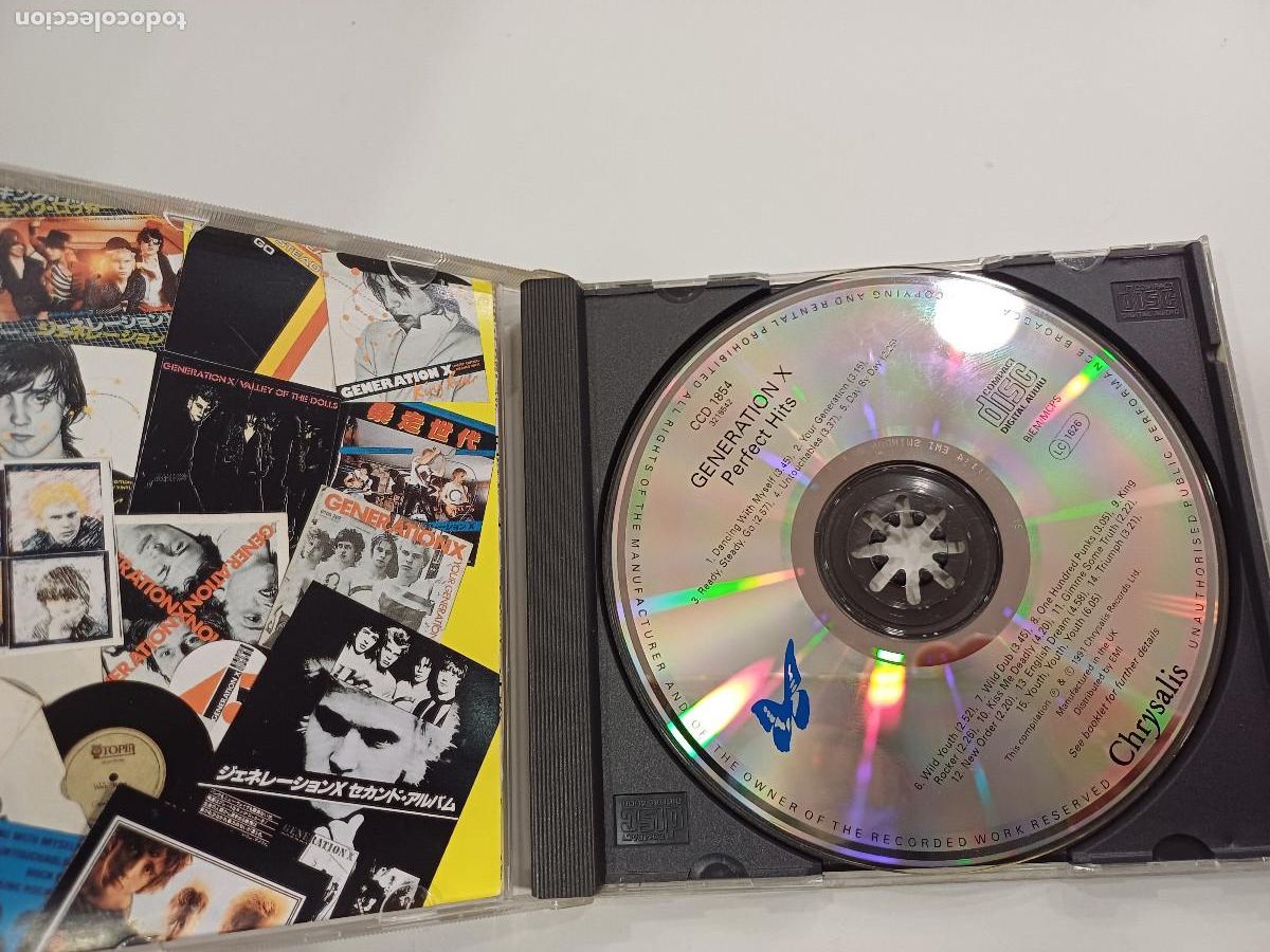 CDs de m&uacute;sica: GENERATION X/PERFECT HITS 1975-1981/CD PUNK. - Foto 2