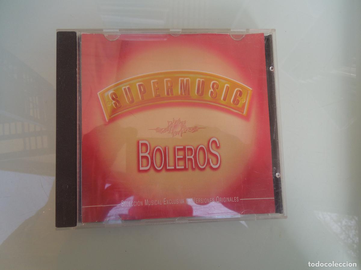 CDs de m&uacute;sica: BOLEROS - SUPERMUSIC - CD -VERSIONES ORIGINALES -17 TEMAS - Foto 1