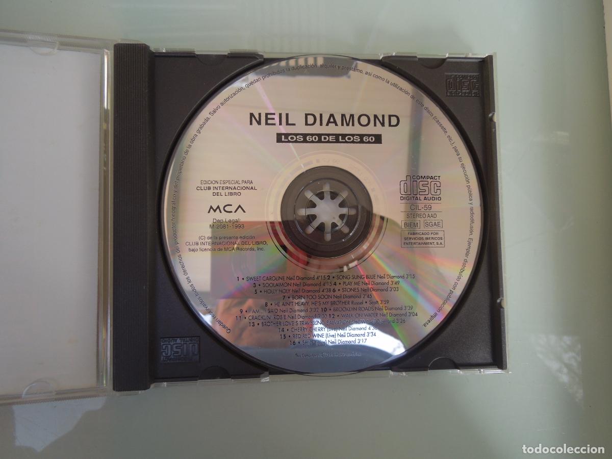 CDs de m&uacute;sica: NEIL DIAMOND -UNA GRAN DECADA PARA RECORDAR LOS 60- CD - Foto 2