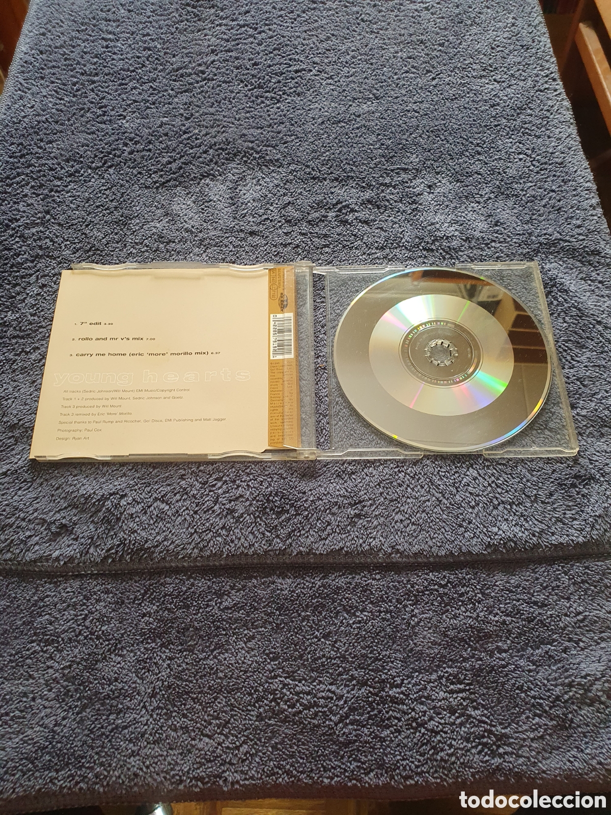 CDs de m&uacute;sica: CD-25. Young Hearts, CD, Single, De 2&ordf; Mano. - Foto 4