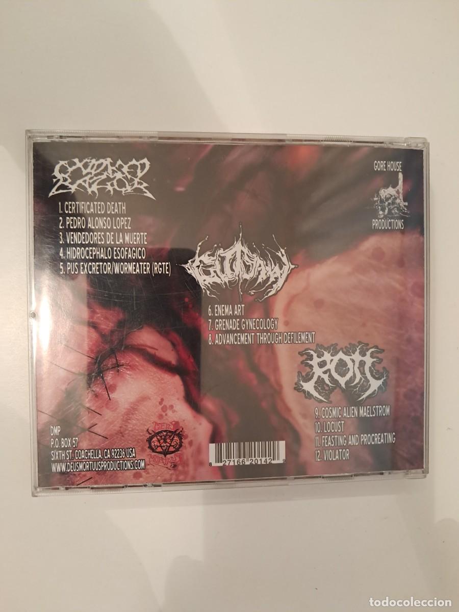 CDs de m&uacute;sica: Oxidised Razor / Gutsaw / Rott , Optical Hook Dissection , CD 2911 USA . Impecable . - Foto 2