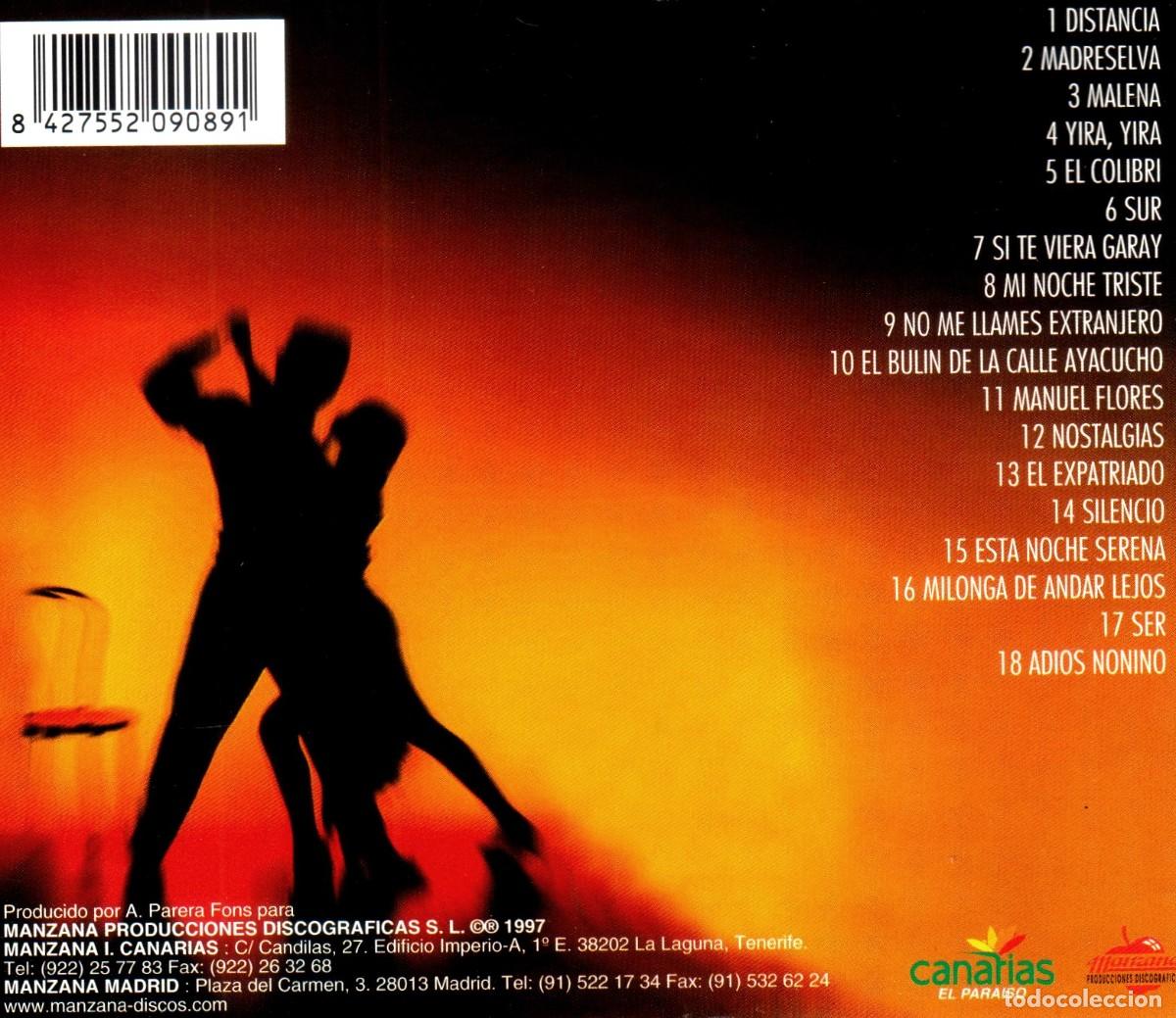 CDs de m&uacute;sica: �R1459 - LOS SABANDE&Ntilde;OS. GARDEL. CD. - Foto 2