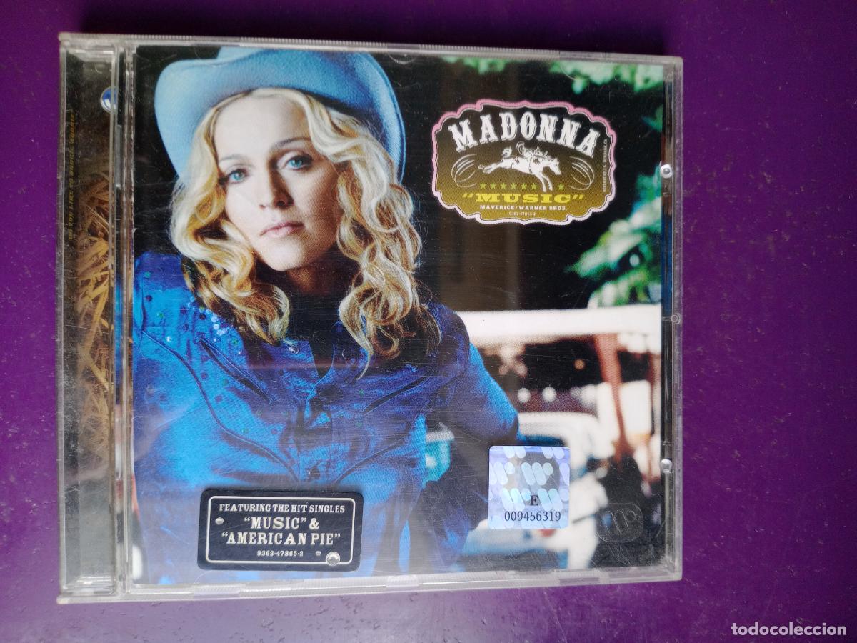 CDs de m&uacute;sica: Madonna &ndash; Music - CD WARNER 2000 - DISCO POP - POCO USO - Foto 1