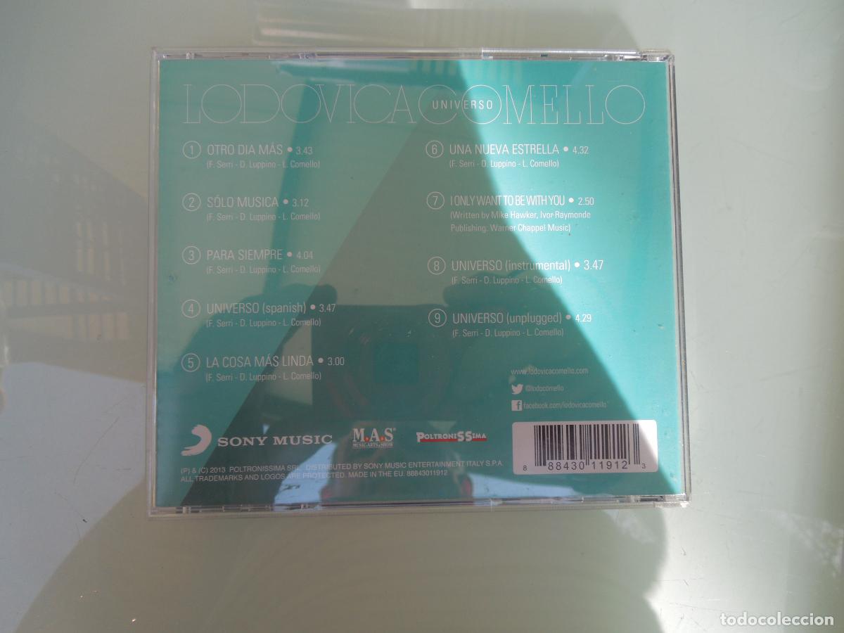 CDs de m&uacute;sica: LODOVICA MELLO - UNIVERSO - CD SONY 2013 - Foto 3