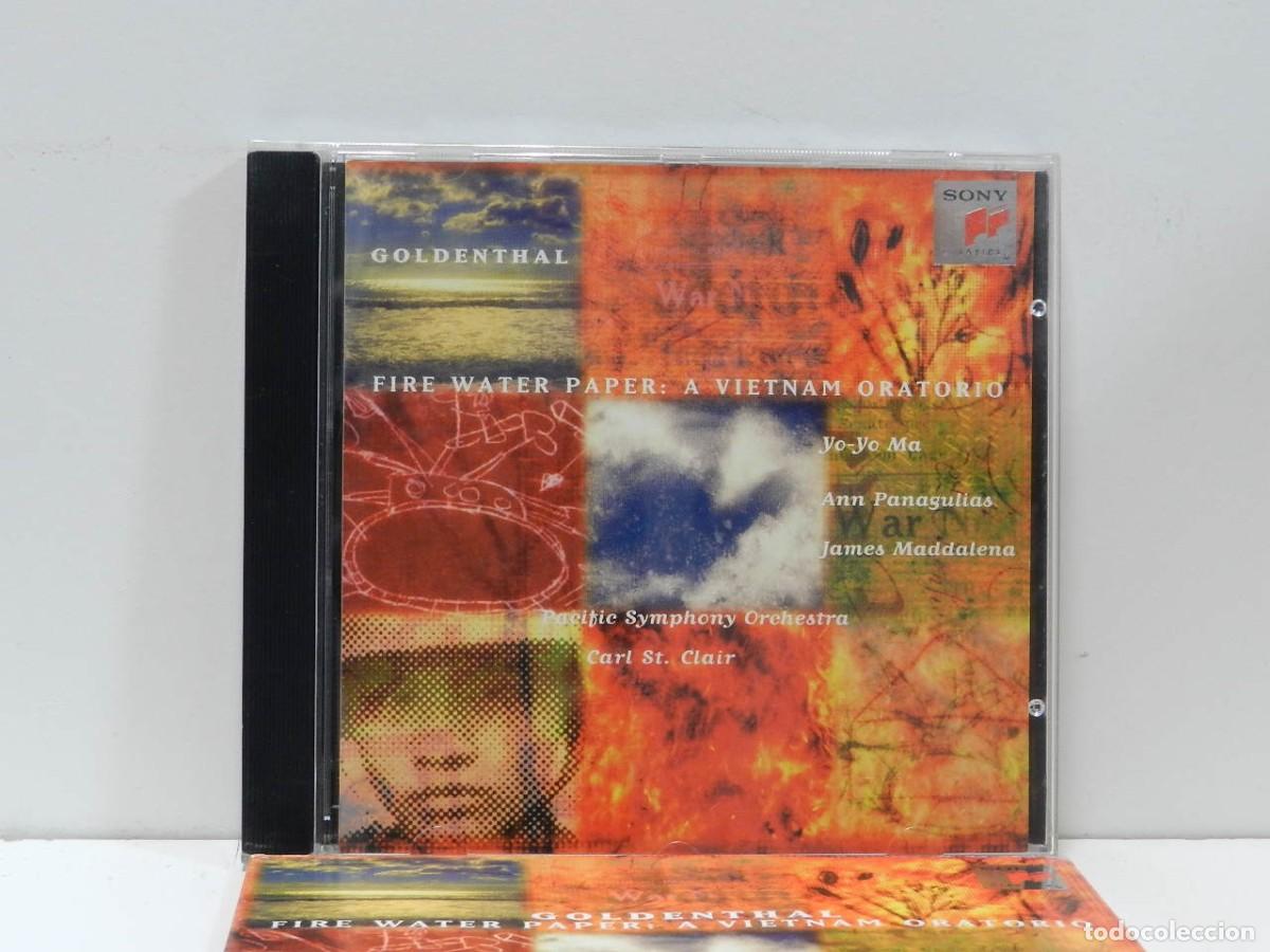 Musik-CDs: DISCO CD. Goldenthal &ndash; Fire Water Paper: A Vietnam Oratorio. COMPACT DISC.