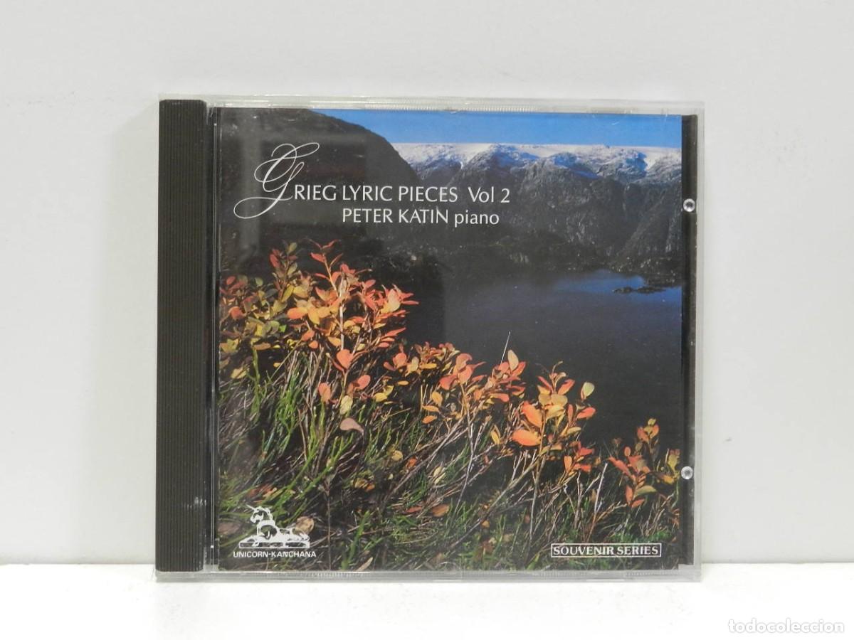 CDs de m&uacute;sica: DISCO CD. Grieg - Peter Katin &ndash; Lyric Pieces Vol. 2. COMPACT DISC. - Foto 1