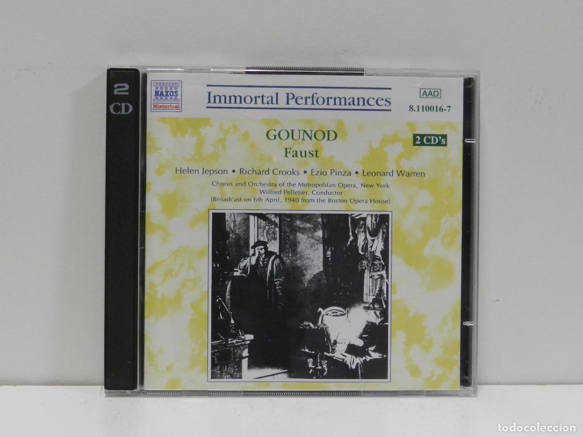 CDs de m&uacute;sica: DISCO 2 X CD. Gounod &ndash; Faust. COMPACT DISC. - Foto 1
