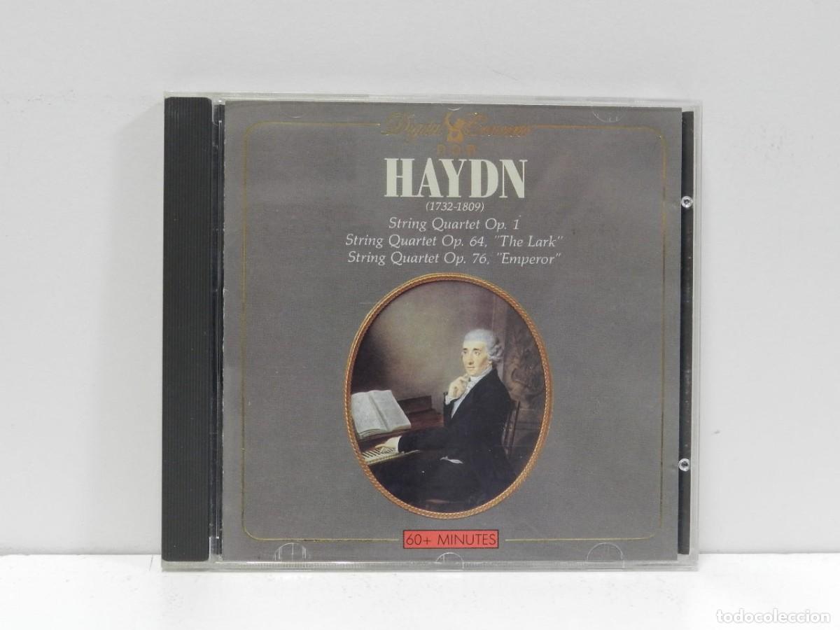CDs de m&uacute;sica: DISCO CD. Haydn &ndash; String Quartet Op. 1 / String Quartet Op. 64, &rdquo;The Lark&rdquo;. COMPACT DISC. - Foto 1