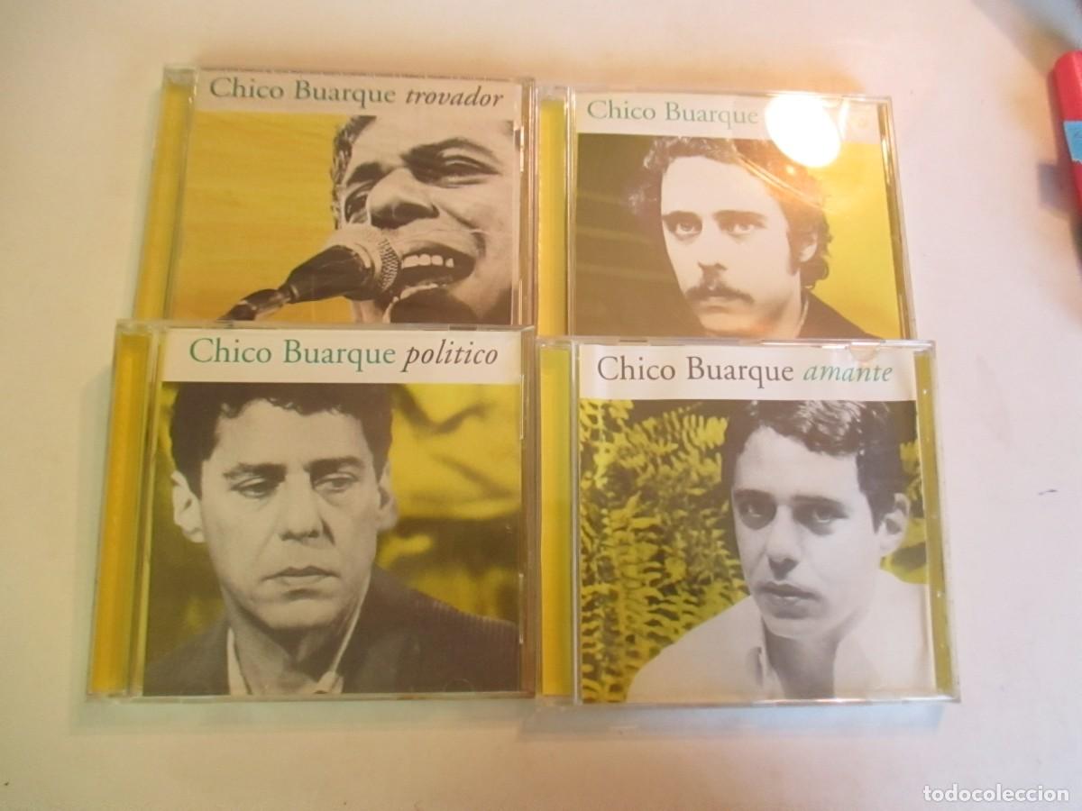 CDs de m&uacute;sica: CHICO BUARQUE Lote de 4 CD W32384 - Foto 2