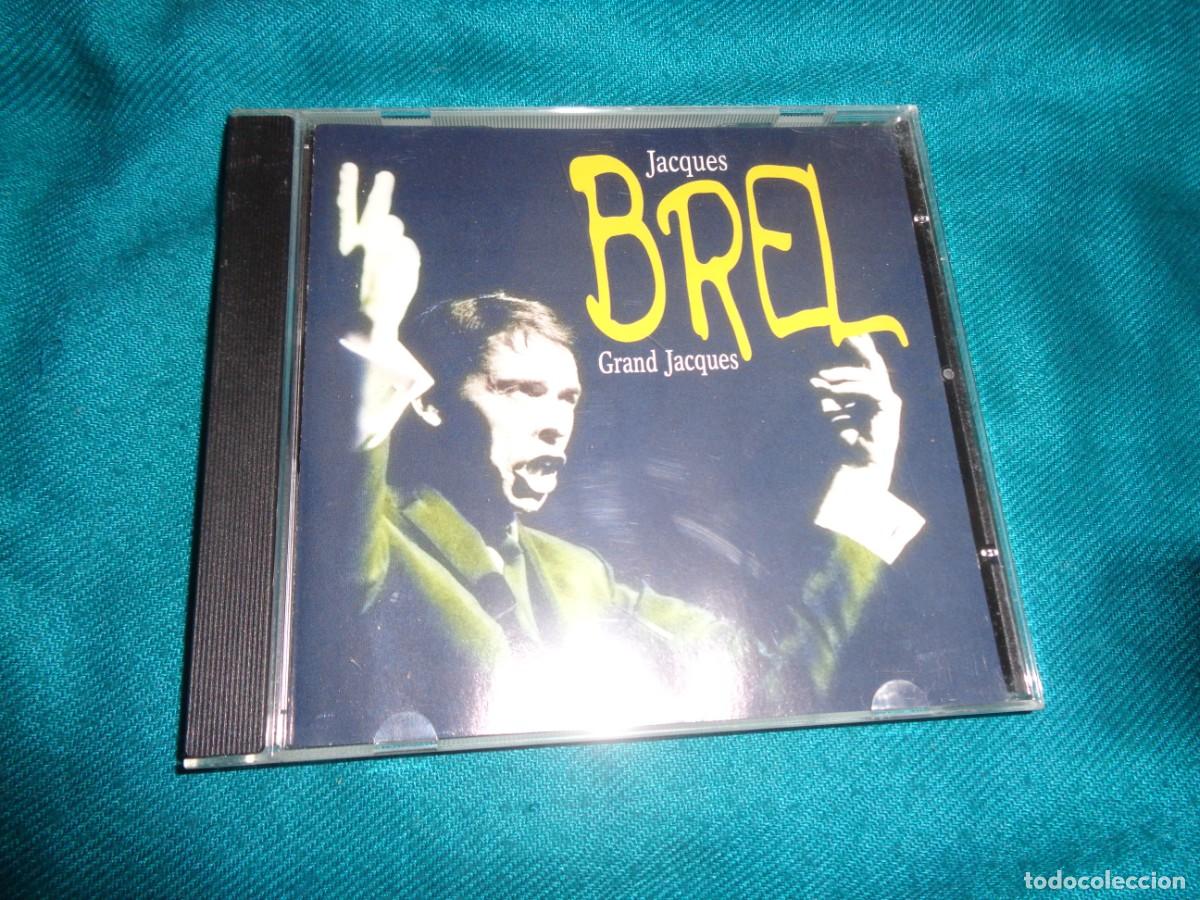 CDs de m&uacute;sica: JACQUES BREL. GRAND JACQUES. CD - Foto 1