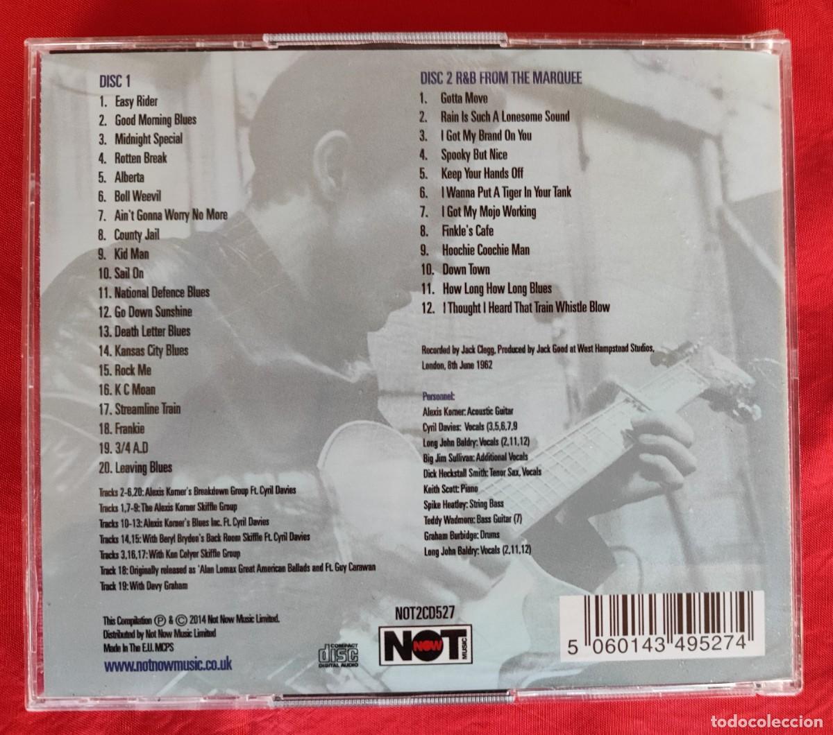 CDs de m&uacute;sica: ALEXIS KORNER .- EASY RIDER (2CD&acute;S). - Foto 4