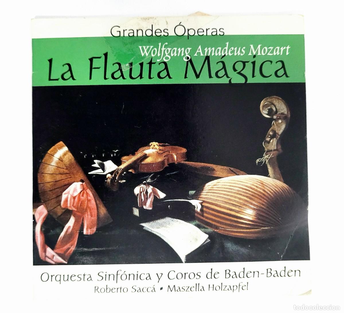 CDs de m&uacute;sica: CD LA FLAUTA M&Aacute;GICA. MOZART - Foto 1