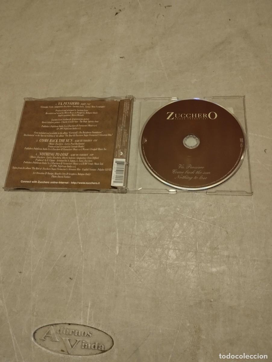 CDs de m&uacute;sica: Zucchero Cd Maxi Va Pensiero - Foto 2